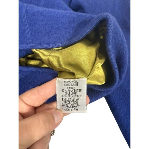 Icelandic Design 100% Wool Button Up Cardigan Sweater Embroidered Womens Medium - Picture 6 of 8